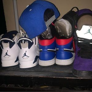 Jordan 1 toop 3 Jordan’s 7 mjs Jordan’s 5 purple 2016